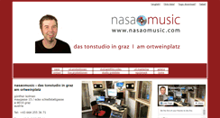 Desktop Screenshot of nasaomusic.com