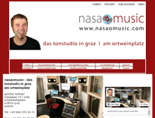 Tablet Screenshot of nasaomusic.com